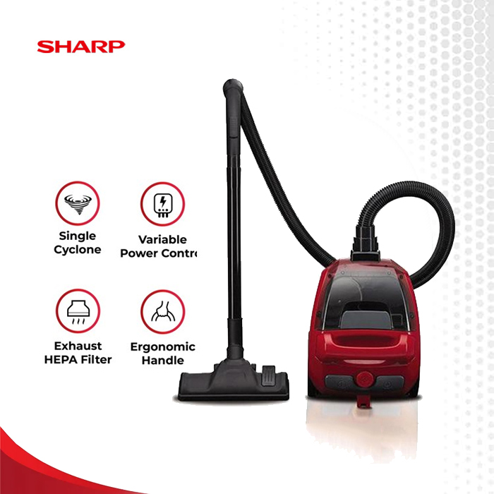 Sharp Vacuum Cleaner - EC-NS18-RD